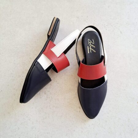 Cosmo | Red, French Navy & White