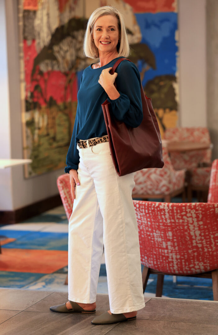 Slouchy Shopper | Ruby - Image 2