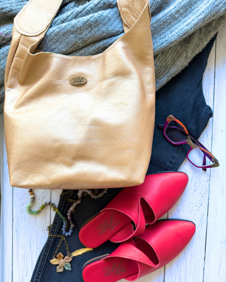Sloane Shopper | Plain Metallics - Image 4